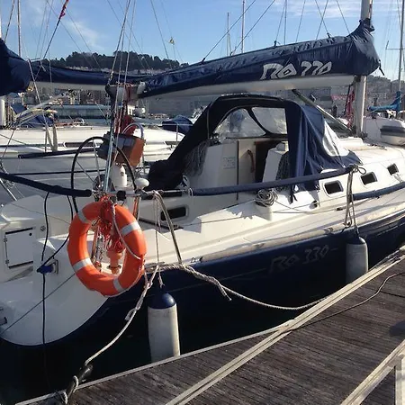 Boat In Botel Vigo